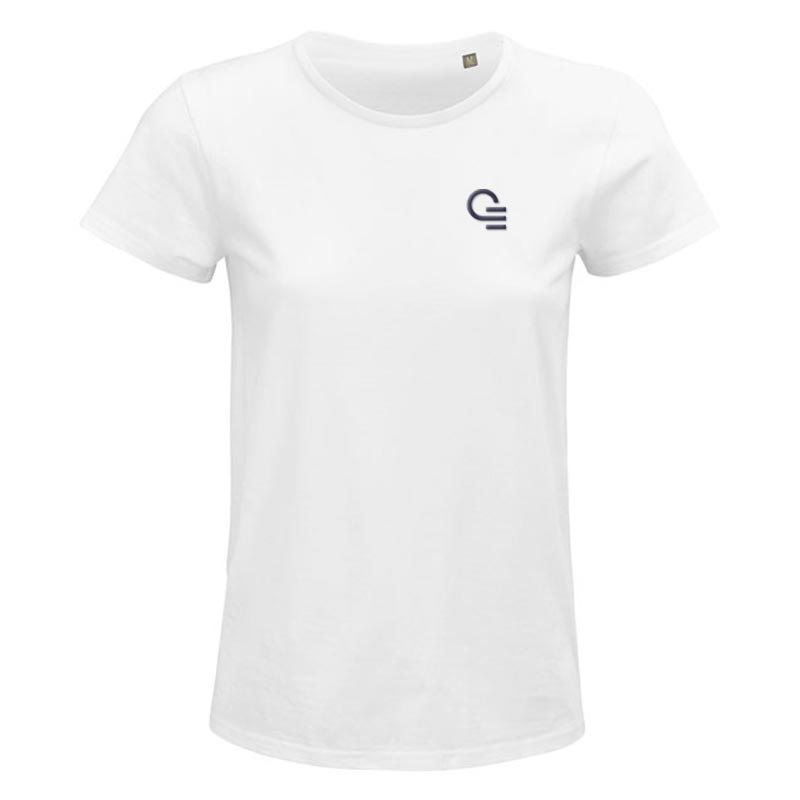 T-shirt publicitaire femme en coton bio Crusader