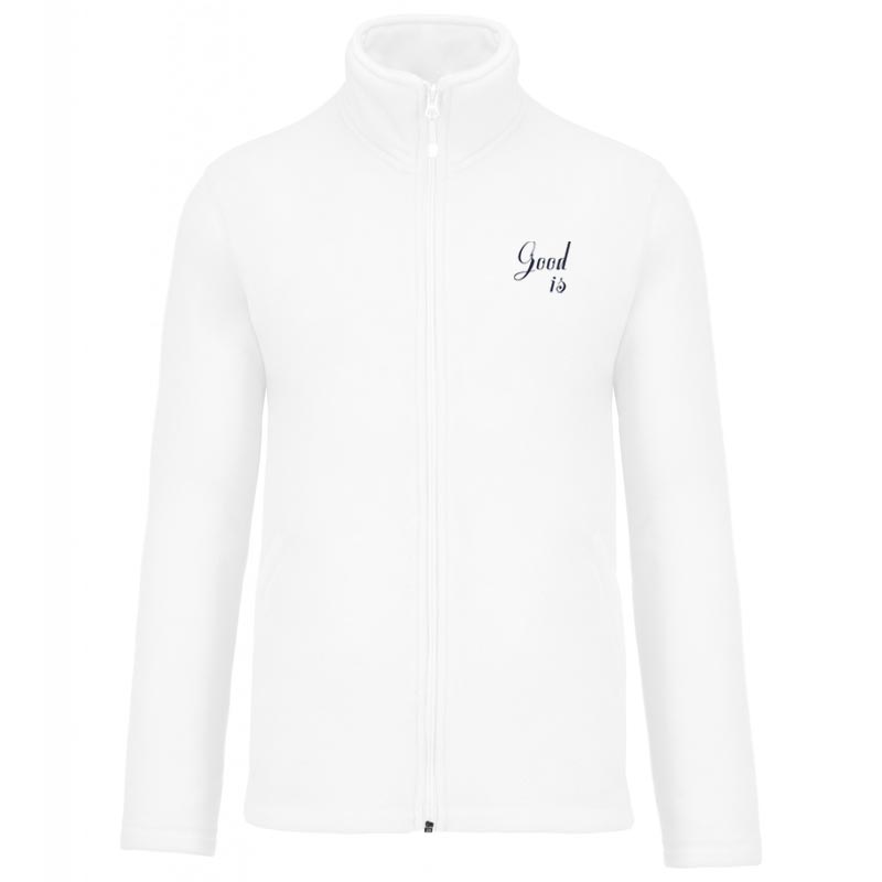 veste polaire publicitaire zippée Falco - textile entreprise