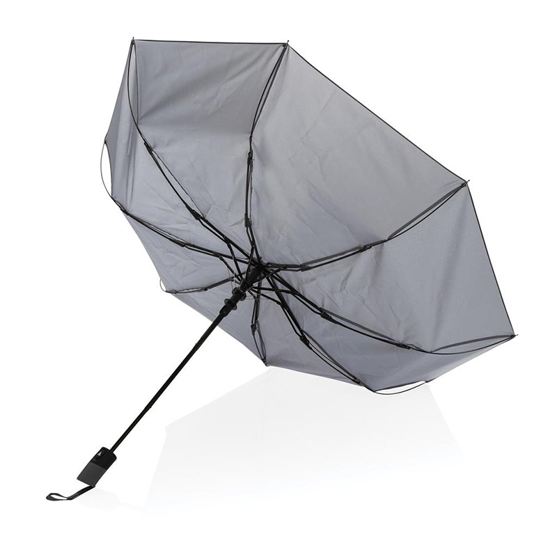 Mini parapluie en polyester recyclé rPET Impact 21"_3