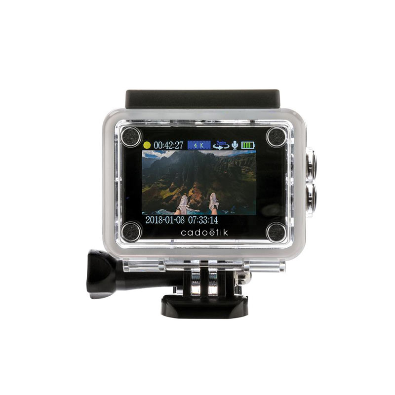 Caméra publicitaire 4K - Cadeau d'entreprise high-tech