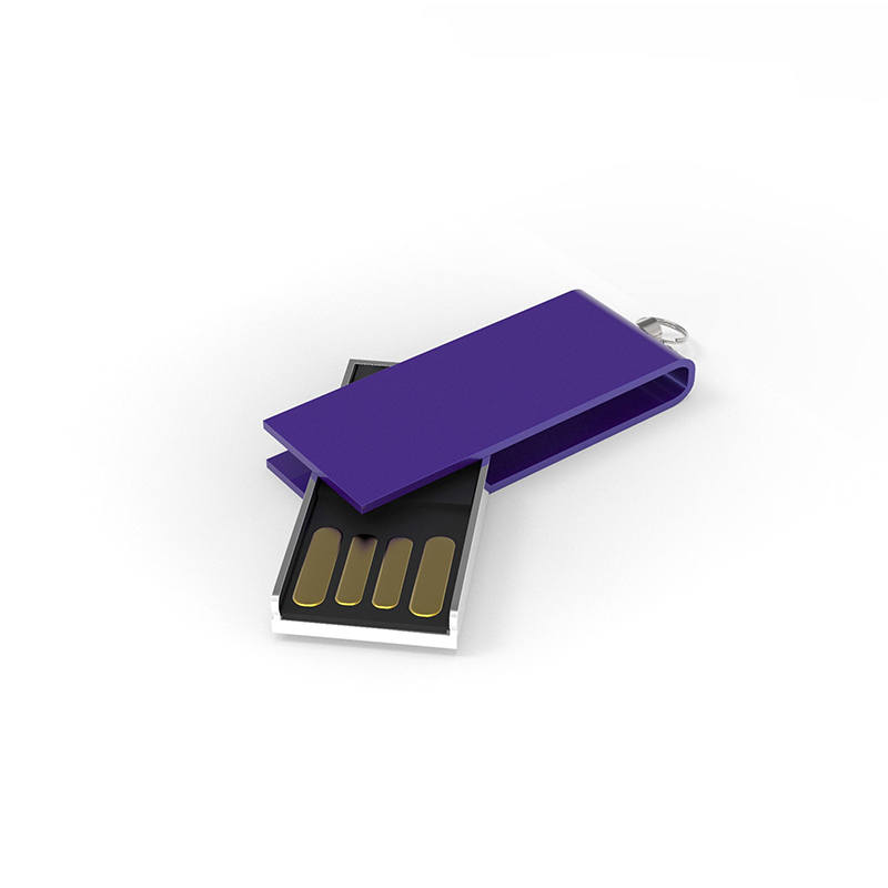 Clé USB publicitaire Micro Twist - Coloris gris