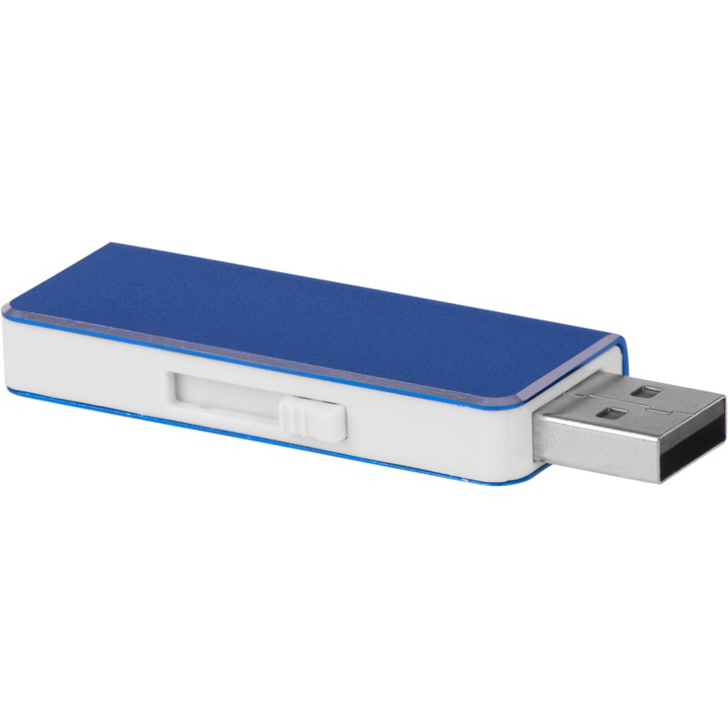 Clé USB personnalisée Glide 8 Go bleue