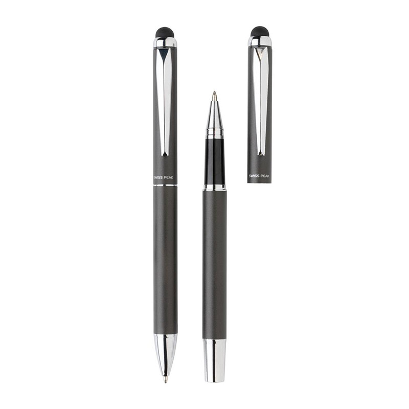 Parure de stylos en aluminium Swiss Peak_2
