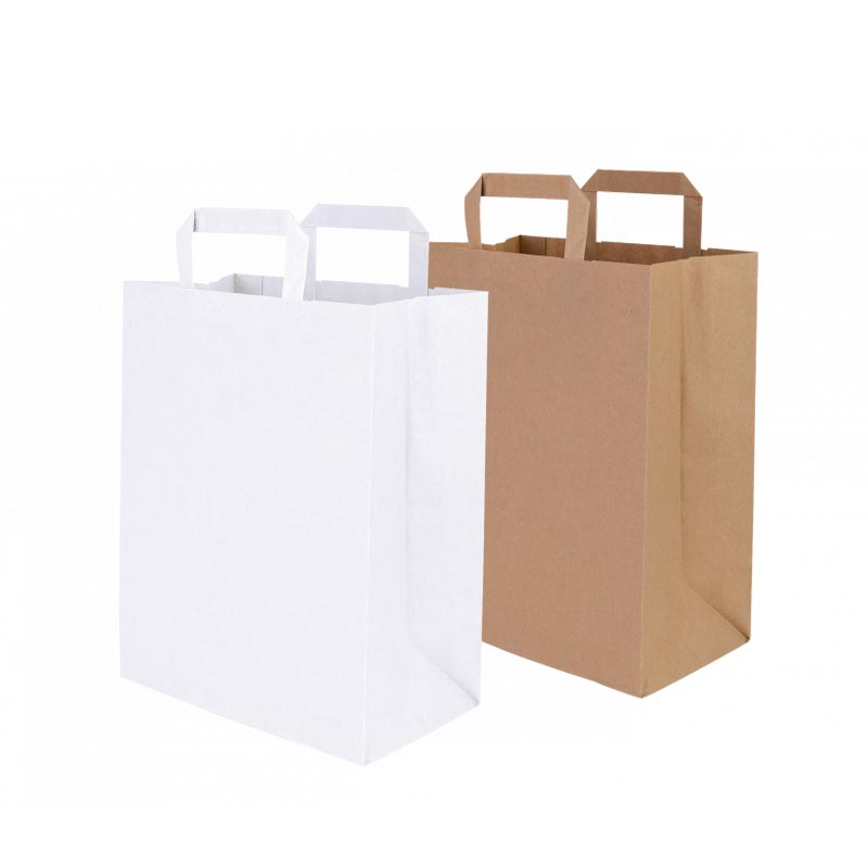 Sac shopping personnalisable en papier recyclé Old school 