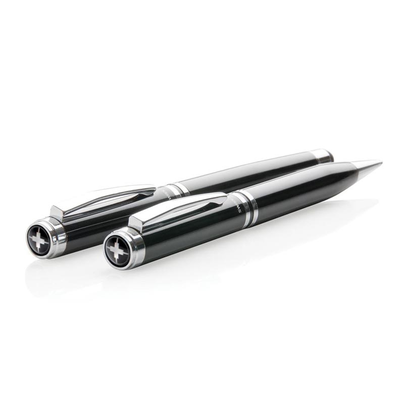 Parure de stylos personnalisables Swiss Peak Tie - cadeau d'entreprise