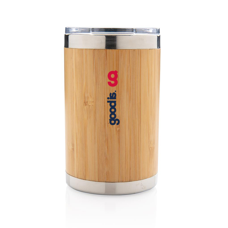 Mug personnalisable coffee-to-go en bambou Kekope