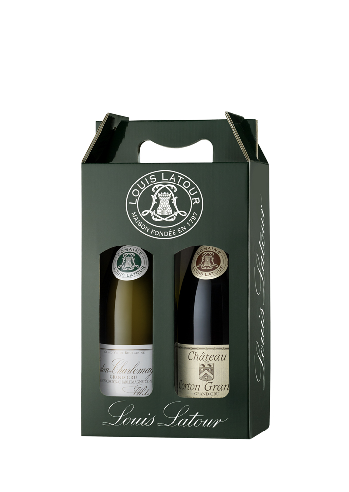Coffret vin 2 bouteilles de Bourgogne Domaine Louis Latour_1