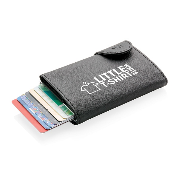 Porte-cartes / Portefeuille publicitaire anti-RFID C-Secure Protek