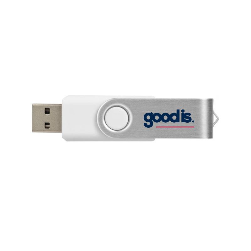 Cadeau d'entreprise - Clé USB publicitaire Rotative 2Go