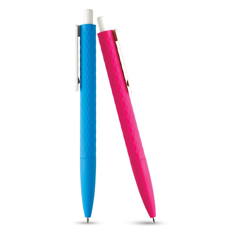 Stylo bille publicitaire X3 Smooth Touch violet - stylo personnalisable