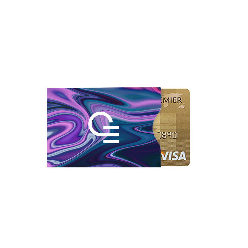 Goodies - Etui cartonné personnalisable pour carte de crédit anti-RFID