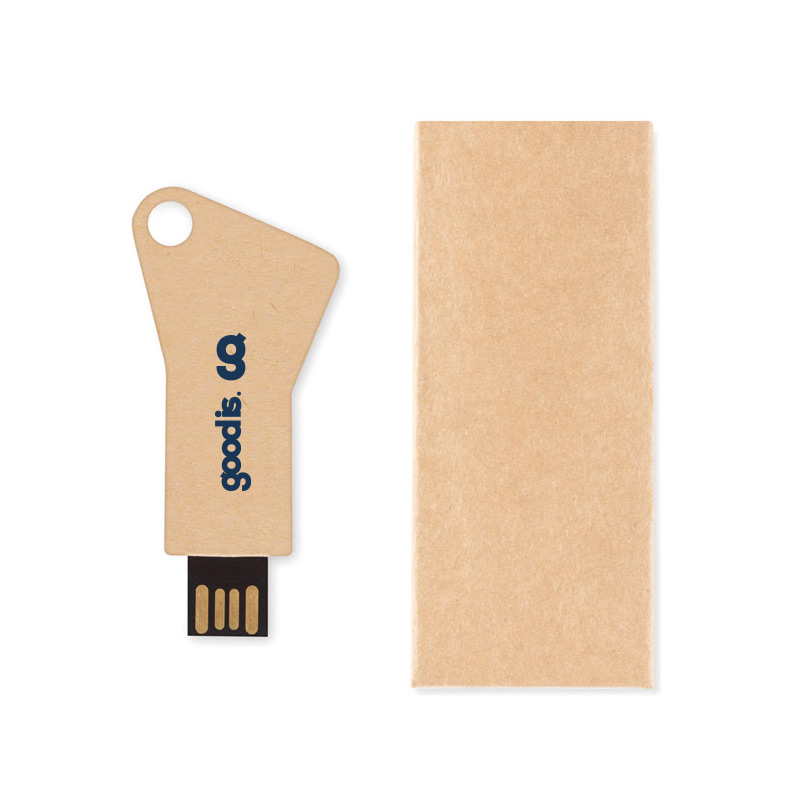 Clé USB en papier Kraftech 3_3