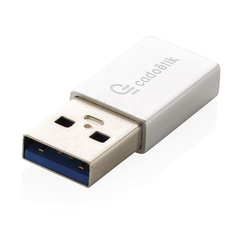 Adaptateur publicitaire USB A vers USB C