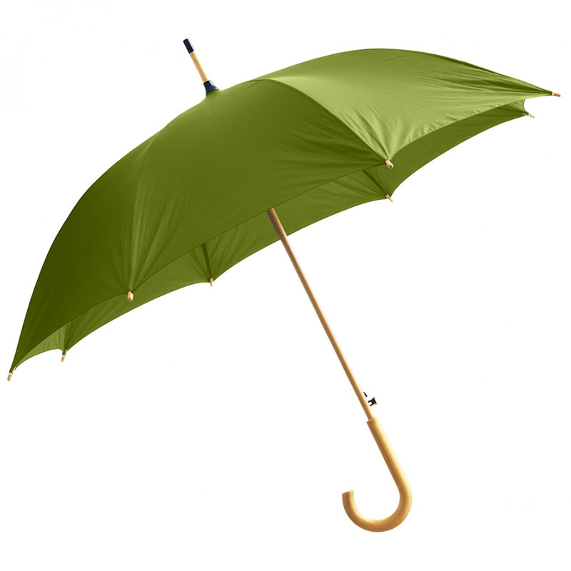Parapluie droit en bois et rPET Woodtown_4