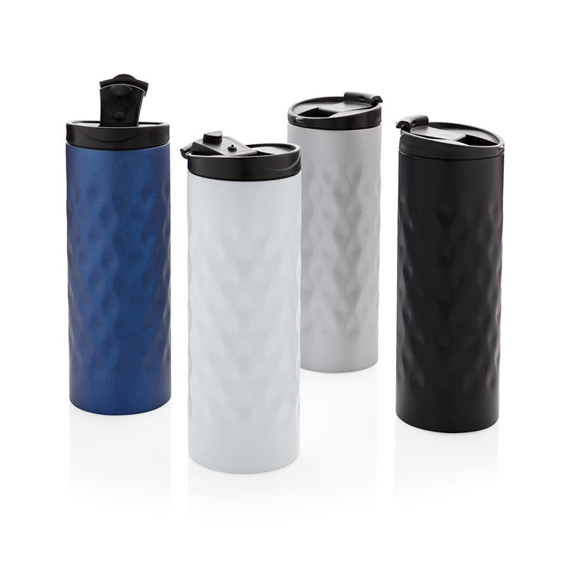 Gobelet publicitaire Pattern - gobelet personnalisable noir