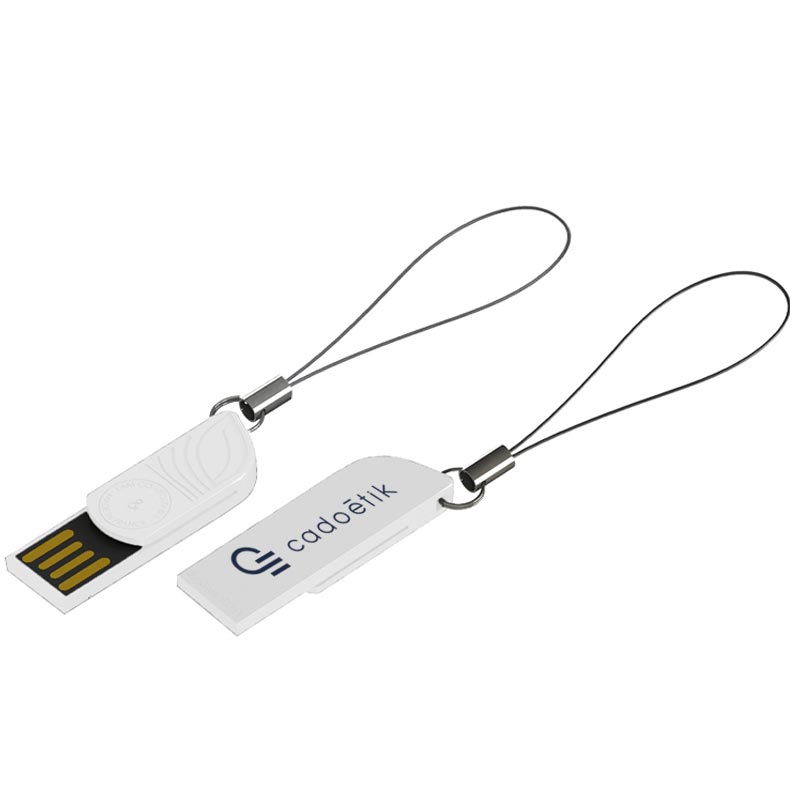 Clé USB publicitaire - Clé USB en plastique végétal KeyPop