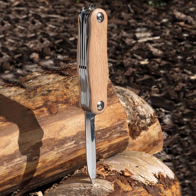 Couteau de poche Wood