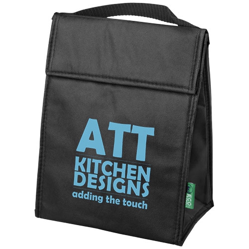 Sac siotherme publicitaire triangle - lunch bag publicitaire rouge