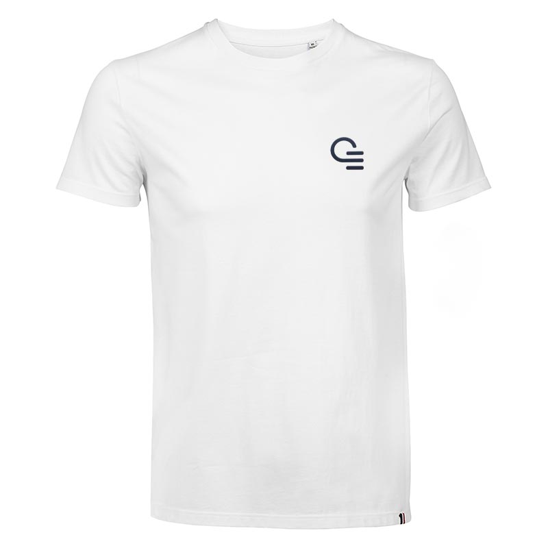 T-shirt publicitaire en coton Léon 150 g - Coloris blanc