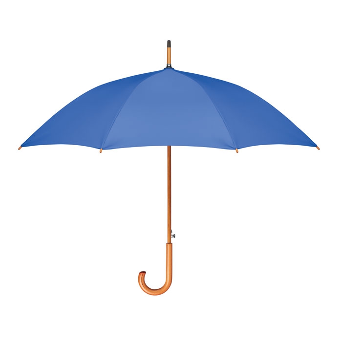 parapluie personnalisable écolo avec manche bois et toile recyclée Cumuli