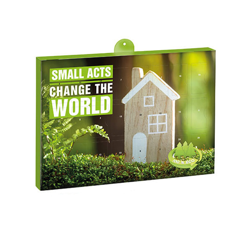 Calendrier de l'Avent en carton recyclé certifié Toblerone® Premium _3