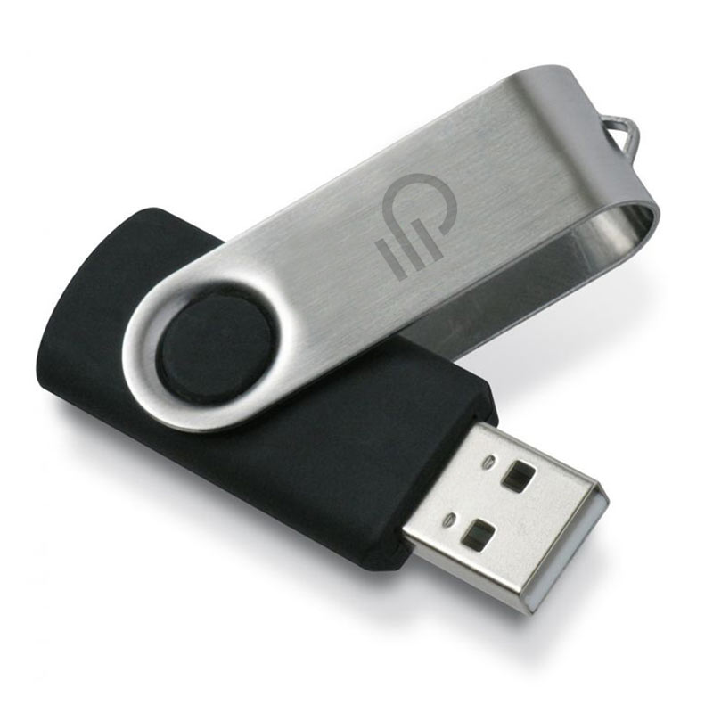 Clé USB publicitaire Swivel - Clé USB personnalisable - vert PMS 382
