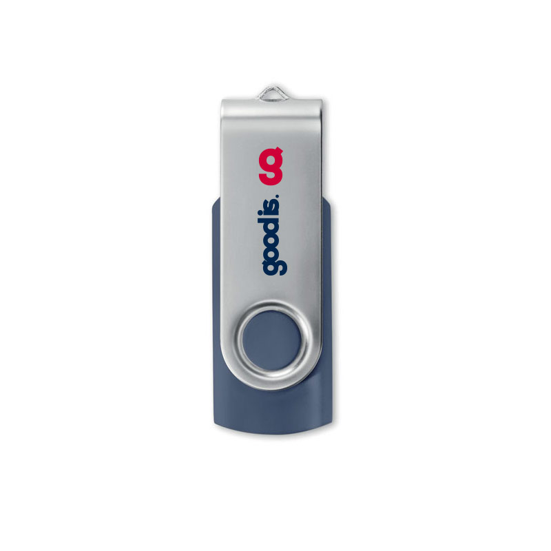Clé USB publicitaire flash 4GoTechmate - blanc