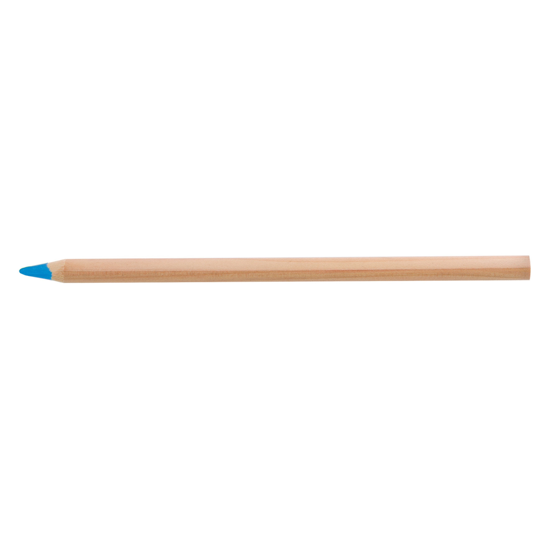 crayon papier mine fluo à personnaliser naturel Indiv 17,5 - goodies écoresponsable