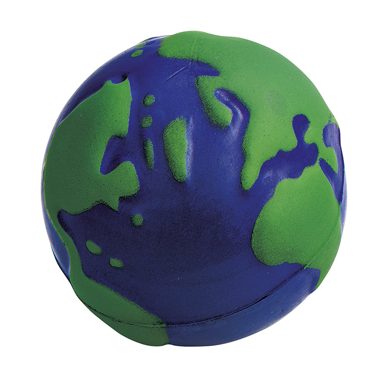 Balle Anti-Stress Globe Terrestre