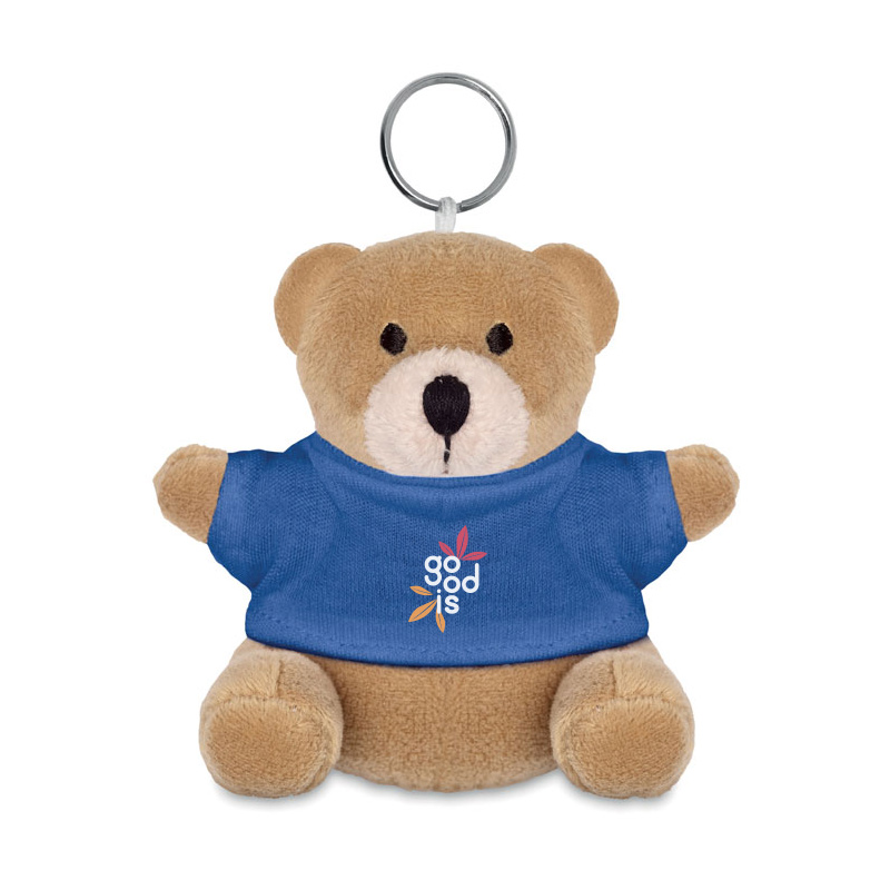 Porte-clés publicitaire pour enfant avec ourson - Cadeau publicitaire pour enfants