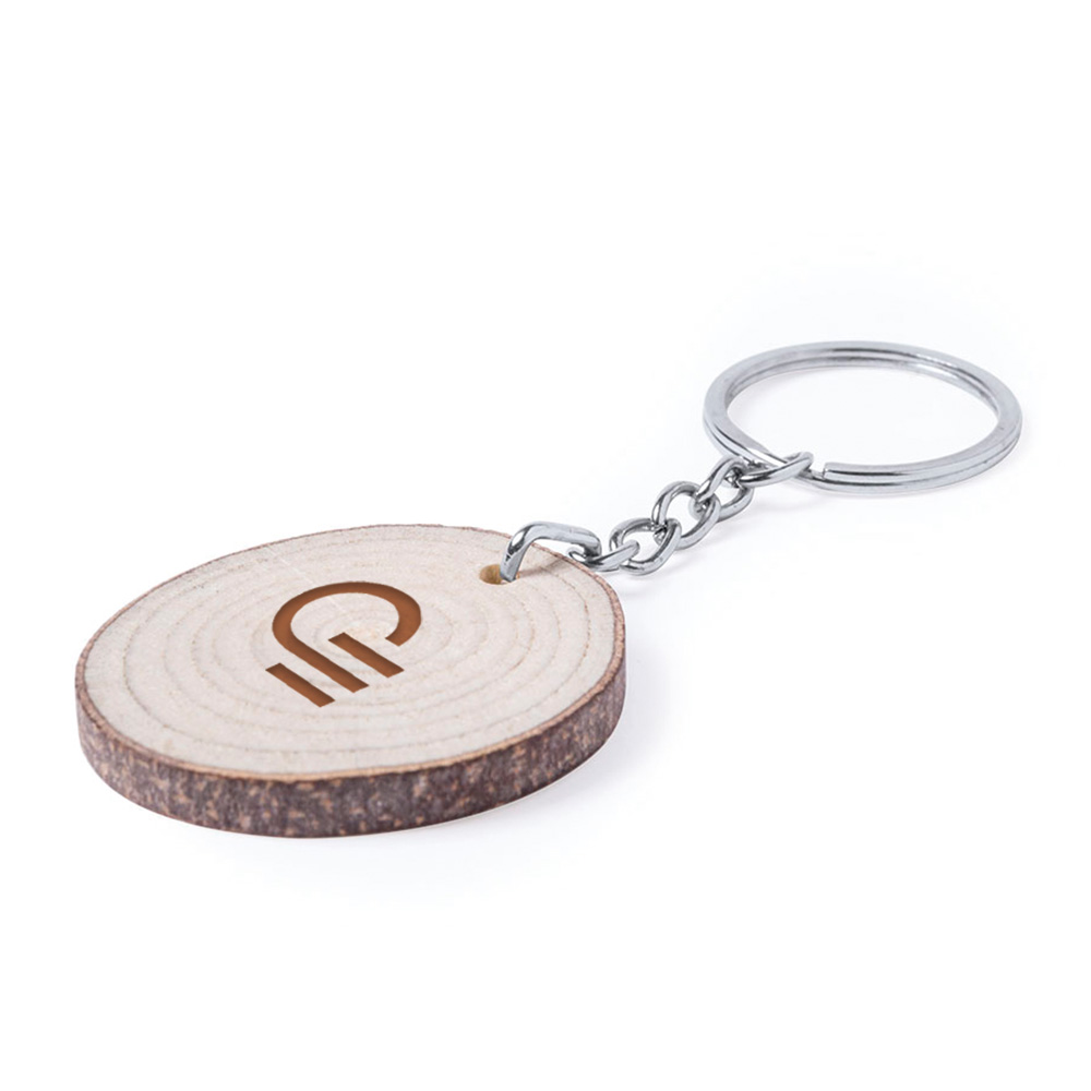 Porte-clés en bois de hêtre Selton_1