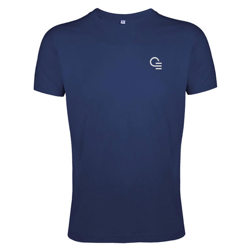 T-shirt publicitaire homme en coton Regent Fit 150 g - Coloris bleu