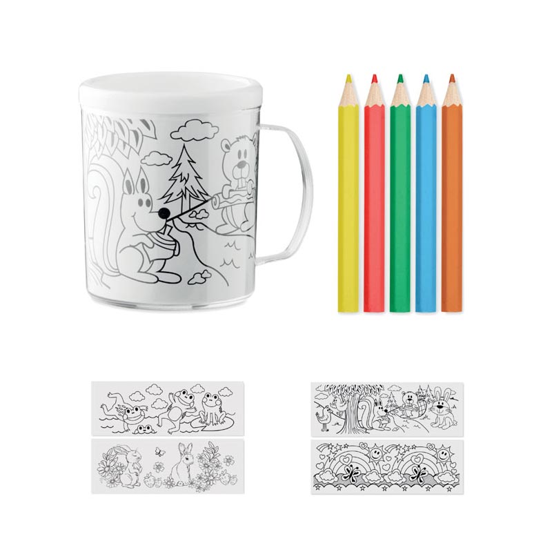 Mug avec set de coloriage Painty_4