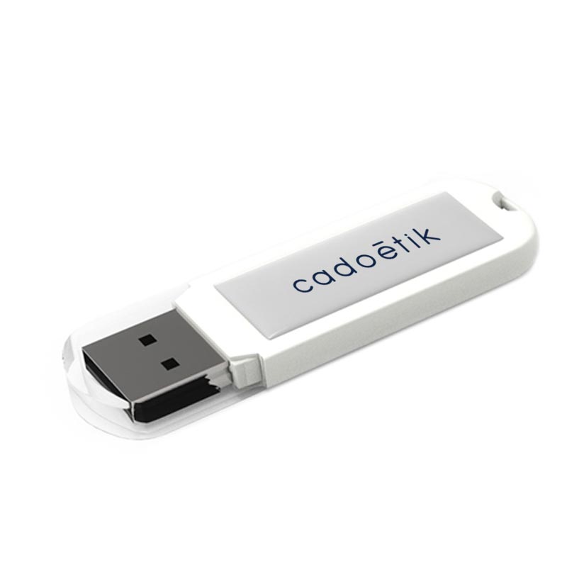 Clé USB publicitaire Spectra 3.0 - Blanc
