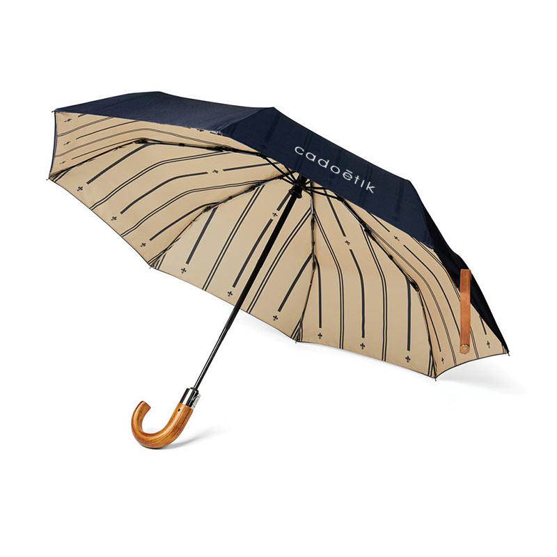 Grand parapluie anti-tempête Gruso - White - Objet Publicitaire et Goodies  Personnalisés - Unicadeaux