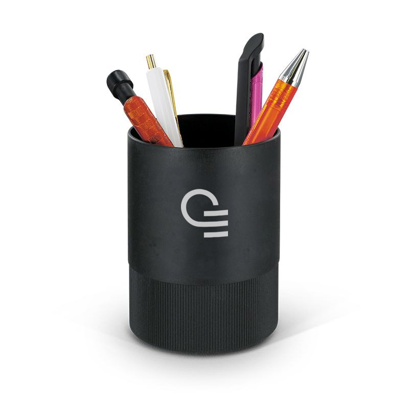 Pot à crayons en plastique recyclé Kupi_1