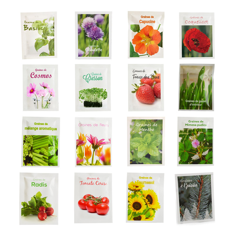 Kit plantation pot carton - plantes publicitaires