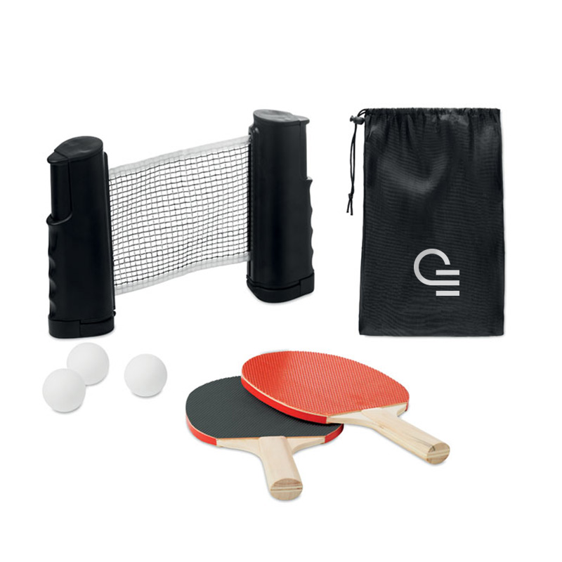Goodies originaux - Jeu de tennis de table avec filet Ping Pong_1