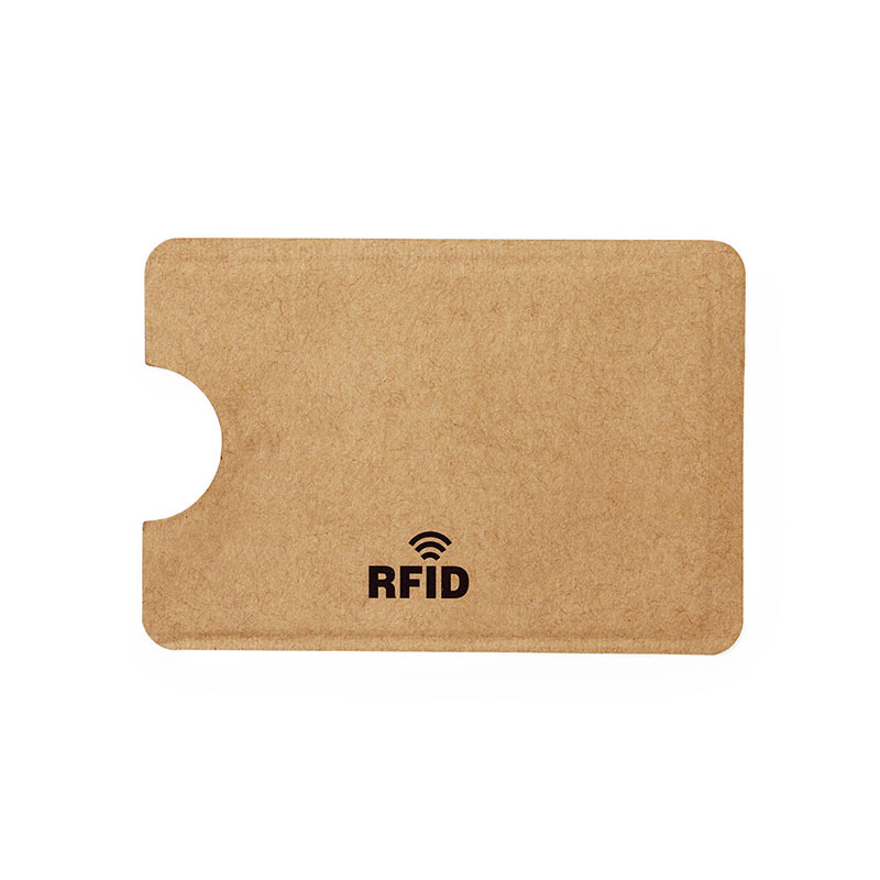 Porte-carte anti-RFID en papier recyclé Blakbal_3