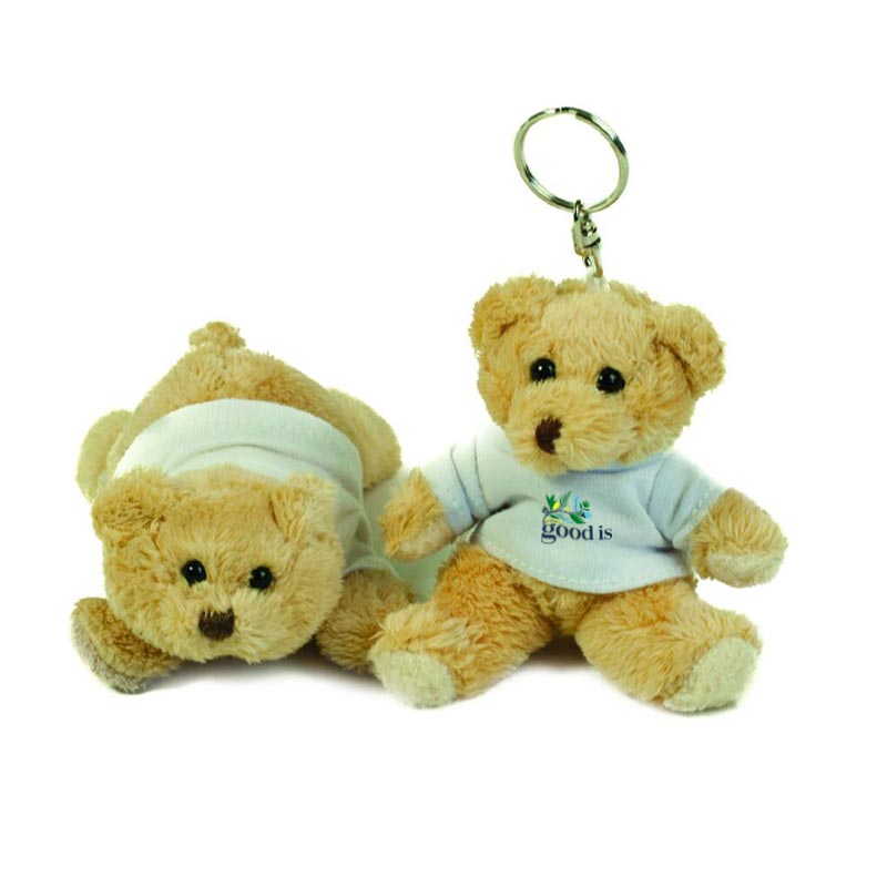 Porte-clés publicitaire Mumbles® Binx Teddy - cadeau publicitaire