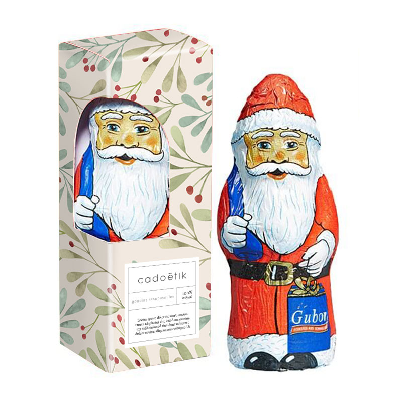 Père Noël en chocolat de Gubir 1