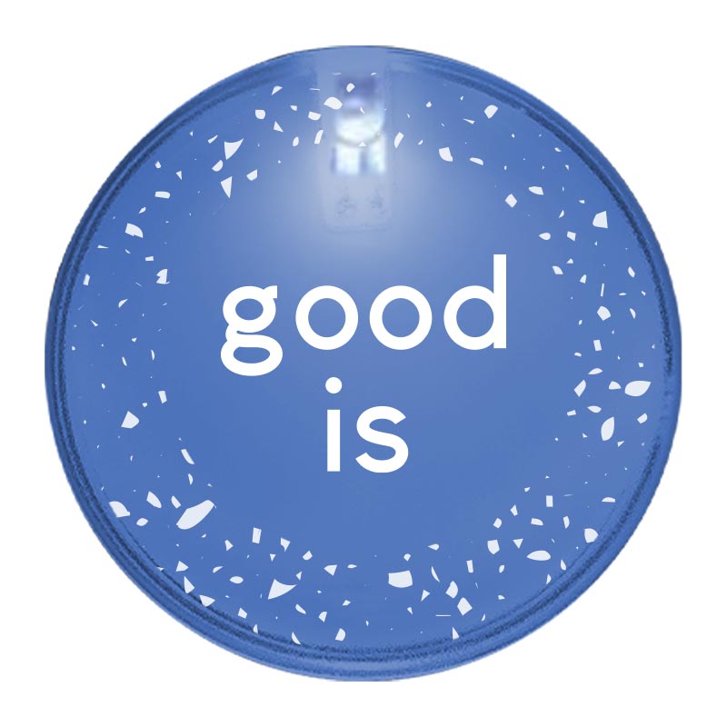 Goodies - Badge lumineux personnalisable Glitty