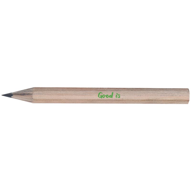 crayon agenda promotionnel écologique en bois certifié hexa - goodies éco-responsable