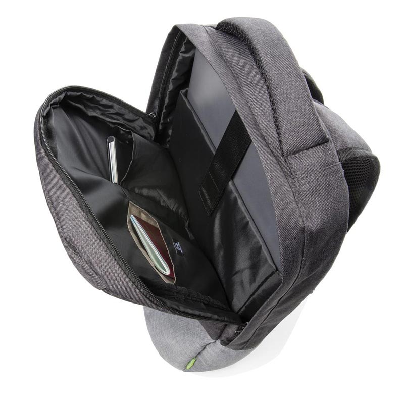 sac à dos publicitaire pour ordinateur Duo Color - intérieur