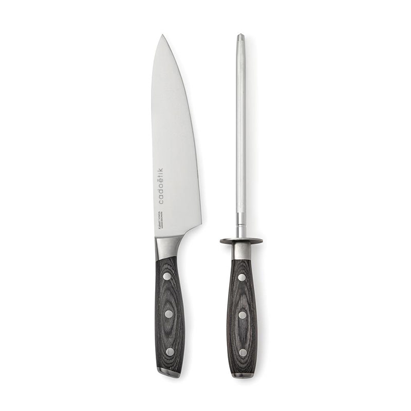Kit couteau de chef et fusil en inox Vinga Kaiser_1