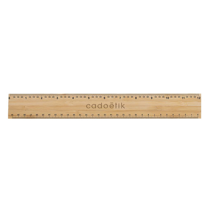 Règle en bambou certifié Timberson 30 cm_1