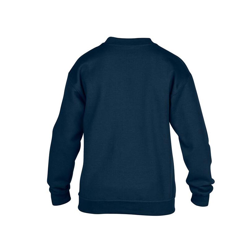 Sweatshirt personnalisable Crewneck marron - sweatshirt promotionnel