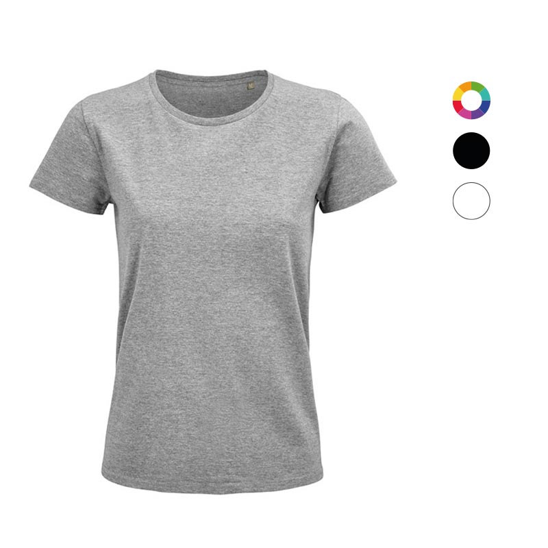 T-shirt personnalisable en coton bio Pioneer nombreux coloris