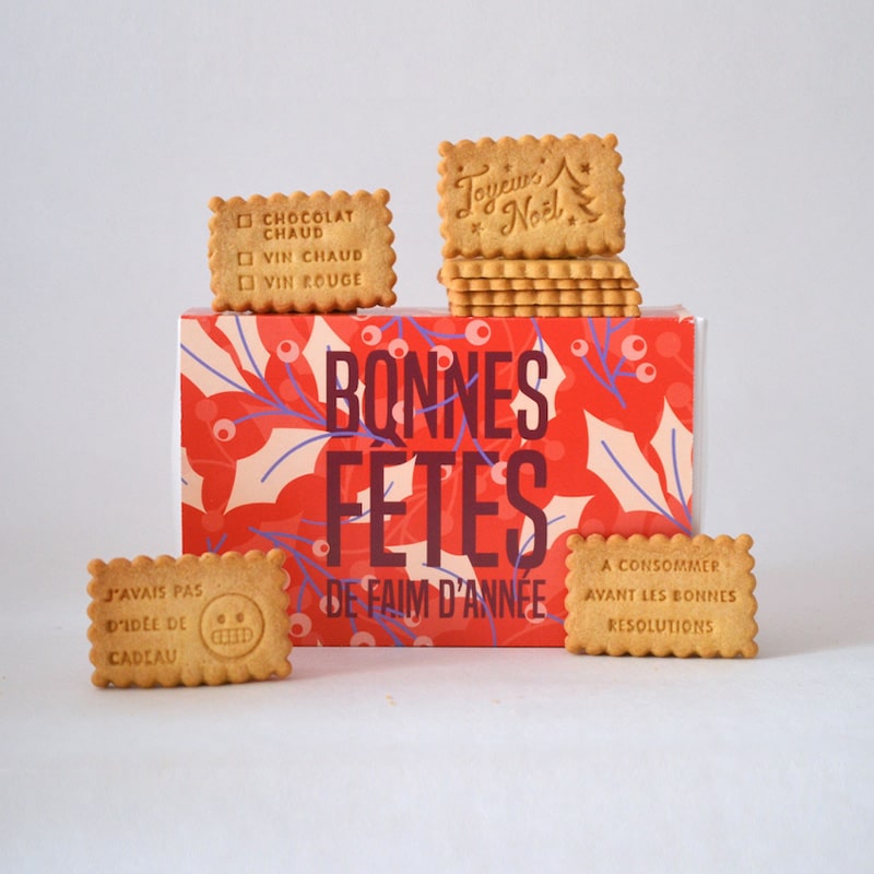 Coffret 24 biscuits personnalisés Shanty Biscuits - Cadeau d'affaires 3