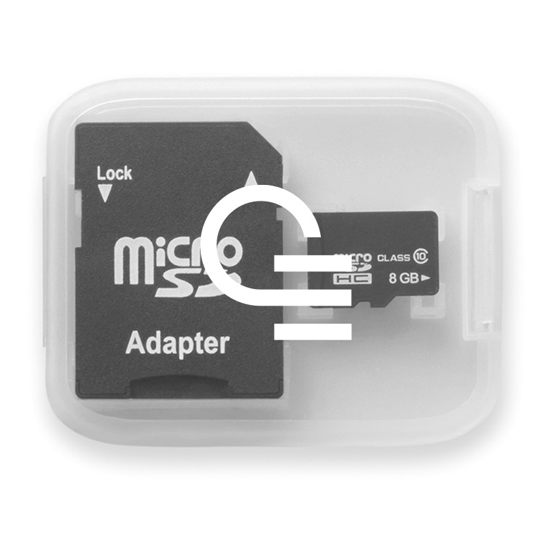 Carter mémoire publicitaire MicroSD - Cadeau publicitaire high-tech